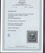 Saargebiet Mi 30 * einwandfrei, ME 1.000€, FA Braun BPP