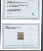 Saargebiet Mi 3 II ** einwandfrei, ME 420¶, Befund Braun BPP