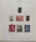 Saarland 1952-1959 ** komplett (ohne Dienst) auf KABE Vordruck