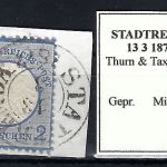 DR Mi 5Luxus Briefstück mit tuT K2 Stadtrema, gep. Krug BPP