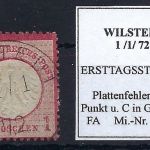 DR Mi 4 mit Erstagstempel Wilstedt, ME für FDC 3.000€, FA Sommer BPP