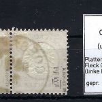DR Mi 19 Paar, links mit PF XXIIIa, ideal gest. Coesfeld