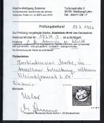 DR Mi 19 Paar Luxus , links mit gebrochenem E in Deutsche