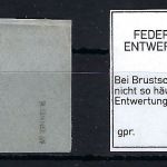 DR Mi 19 Luxus ∆ mit Federzugentwertung, gepr. Sommer BPP