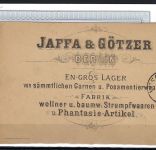 DR Mi 17a auf Aviskarte von Marienwerder n. Flatow, einwandfrei