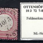 DR Mi 9° mit PF VIII, gep. Sommer BPP