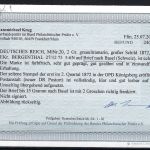 DR Mi 20 als EF mit seltenem K1 Borgenthal in die Schweiz
