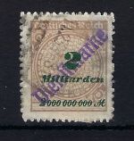 DR Dienst Mecklenburg-Notausgaben, Mi 37 B°, gp. Oechsner/Infla Berlin
