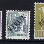C) Berlin Mi 2x **, 5x **, 17a **, ME 270€, jede Marke geprüft Schlegel BPP