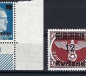 C) D. Bes. Kurland Mi 1-3, 4 A/B **, ME 250€, gep. Van Loo BPP