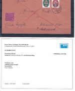 P) DR Mi 375-377 (375+376 je senk. Paar) einwandfrei, KB Schlegel BPP