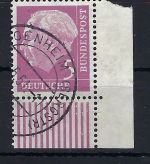 P) Bund Mi 179y ° Eckrand UR tiefst gepr. Schlegel BPP