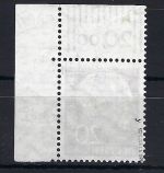 P) Bund Mi 185y ° Eckrand OR tiefst gepr. Schlegel BPP