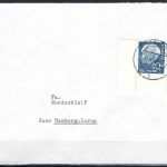 P) Bund Mi 260y ° auf Brief ideal gestempelt, gepr. Schlegel BPP