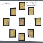 P) Venezuela 1859-70, Partie aus Spezialsammlung °/(*)