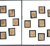 P) Venezuela 1859-70, Partie aus Spezialsammlung °/(*)