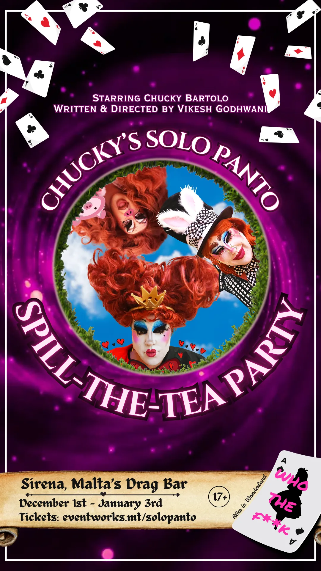 Chucky's Solo Panto: Spill-the-Tea Party