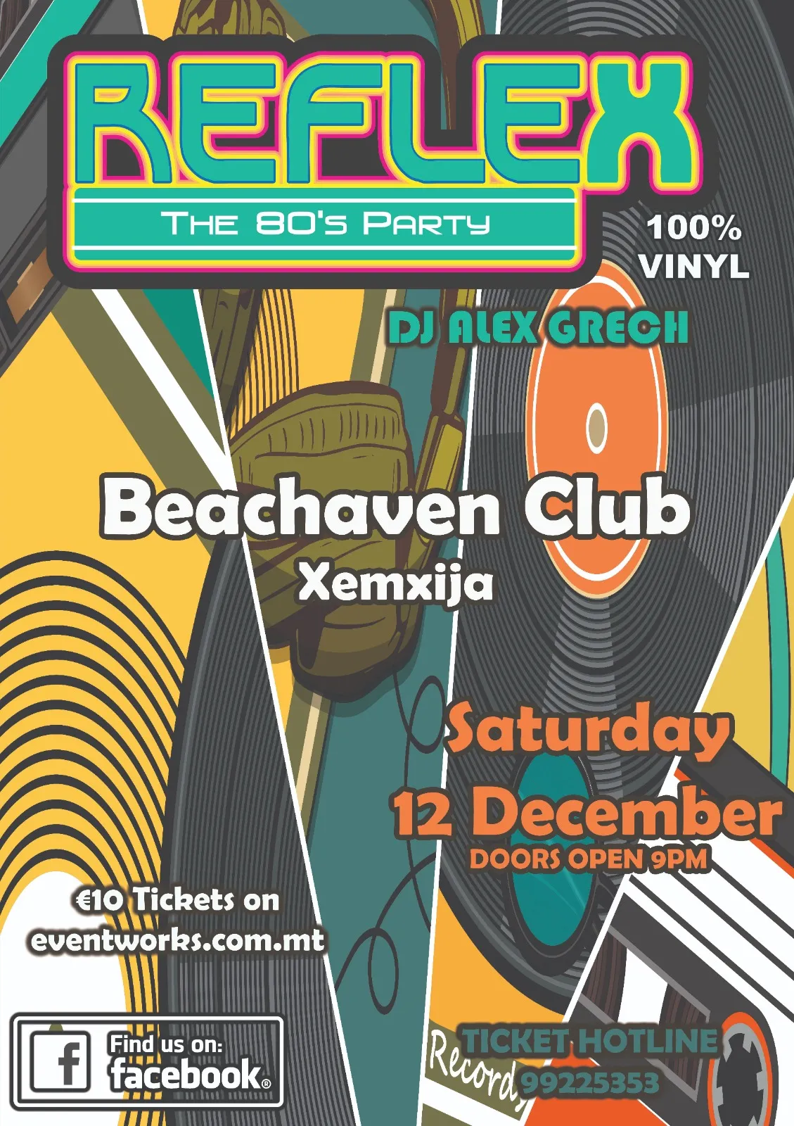 Reflex 80's Party (100% Vinyl)