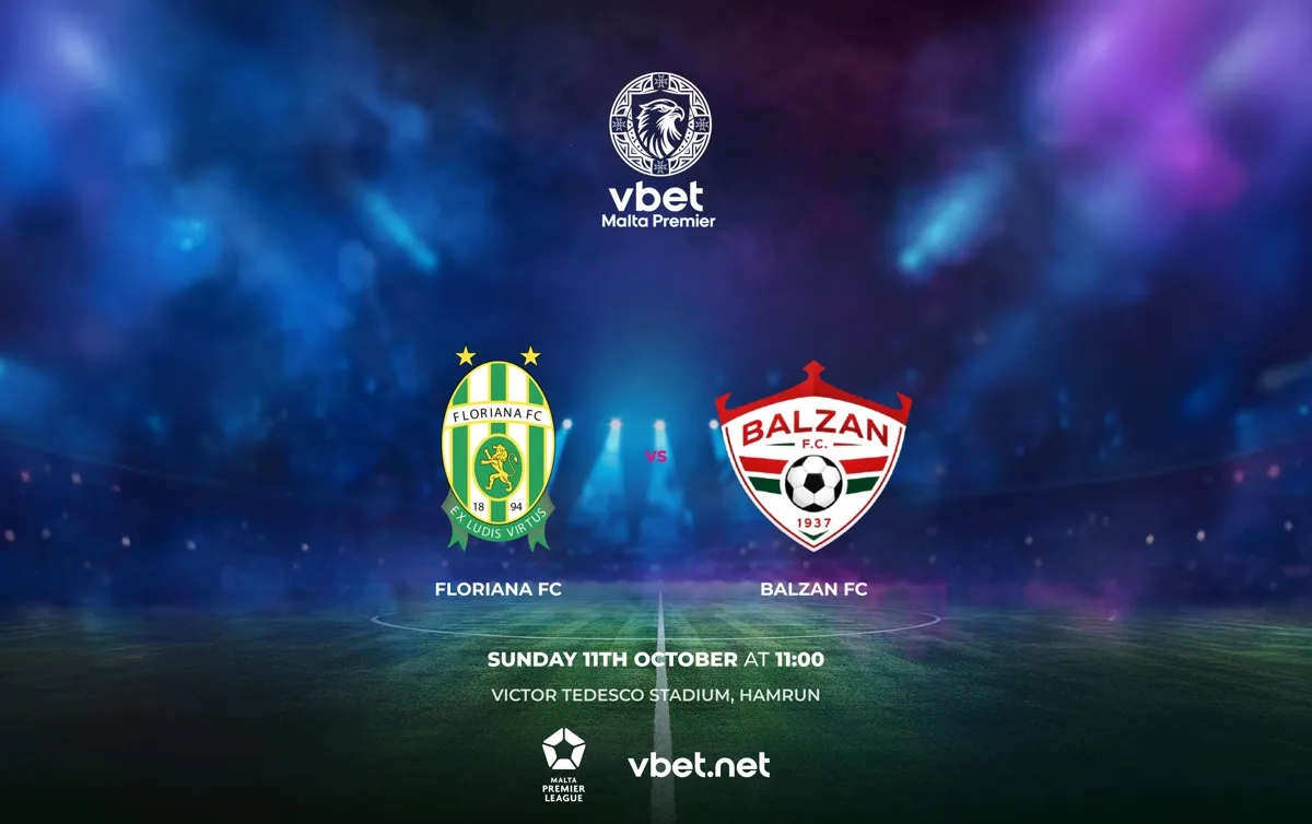 Floriana FC - Balzan FC - VBet Malta Premier League 2026/2027