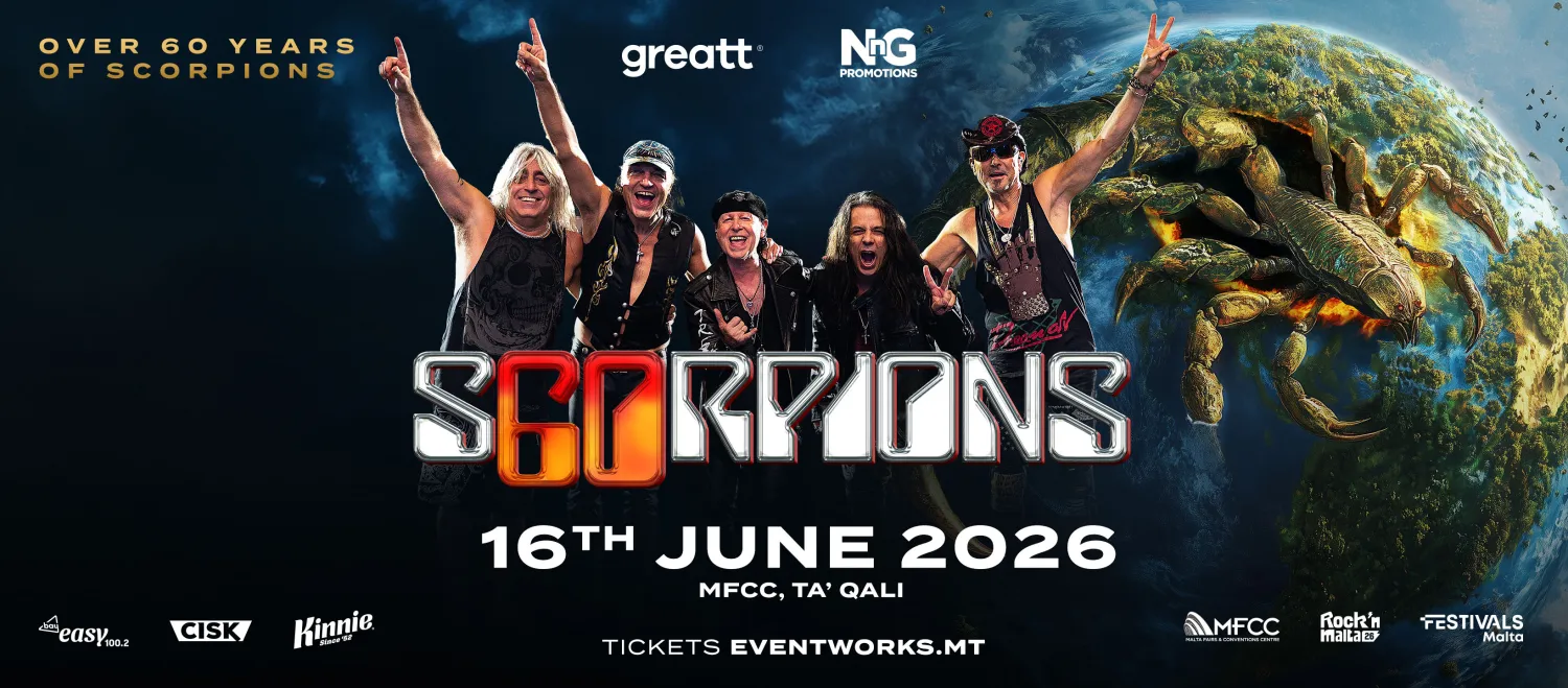 Scorpions Live in Concert — event in Malta
