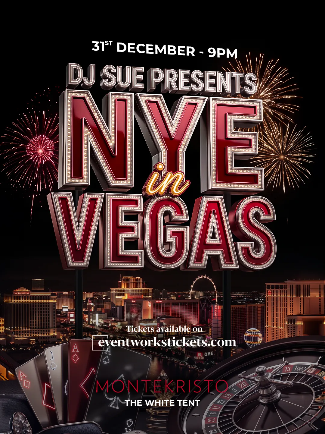 ♠️♥️ DJ SUE PRESENTS NYE IN VEGAS ♦️♣️
