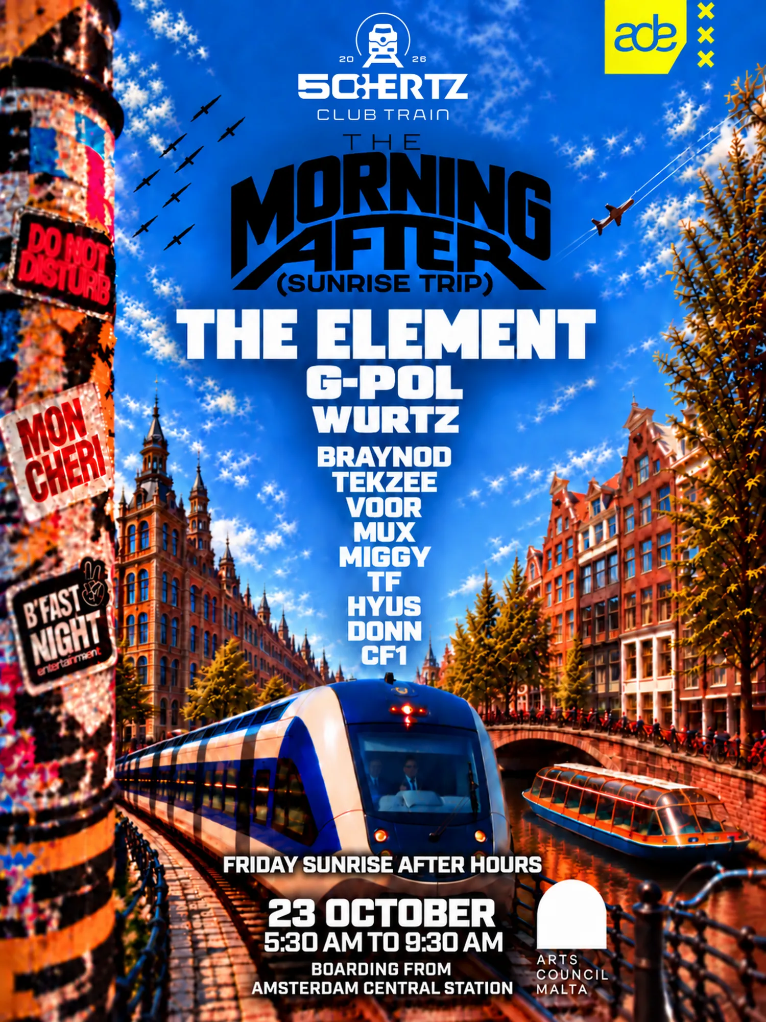 50Hertz Club Train: THE MORNING AFTER (SUNRISE TRIP)