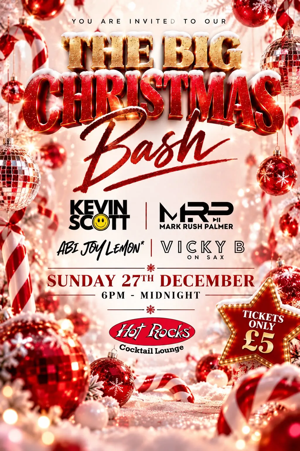 The Big Christmas Bash 2026 @ Hot Rocks