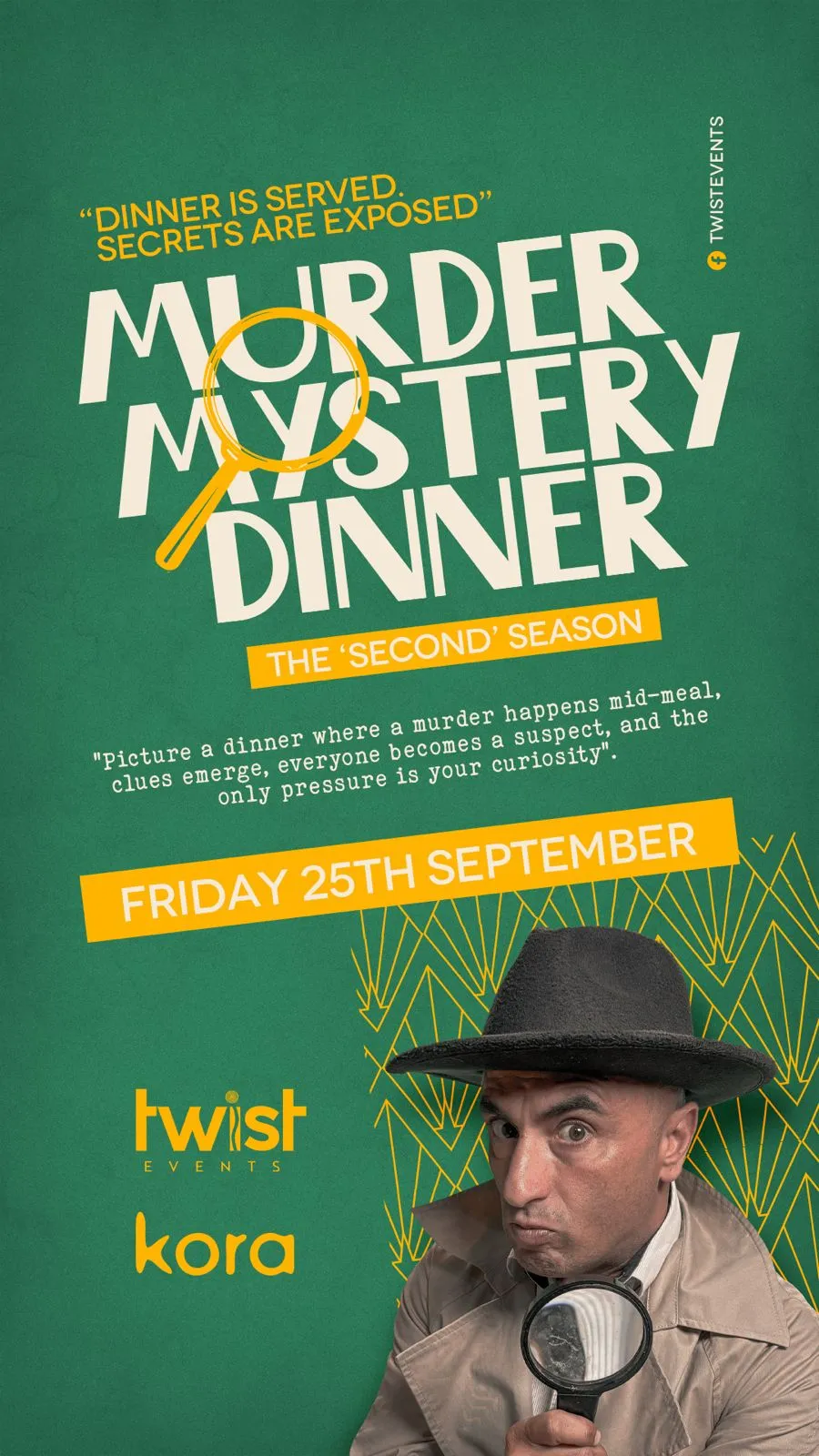 Murder Mystery Dinner at KORA