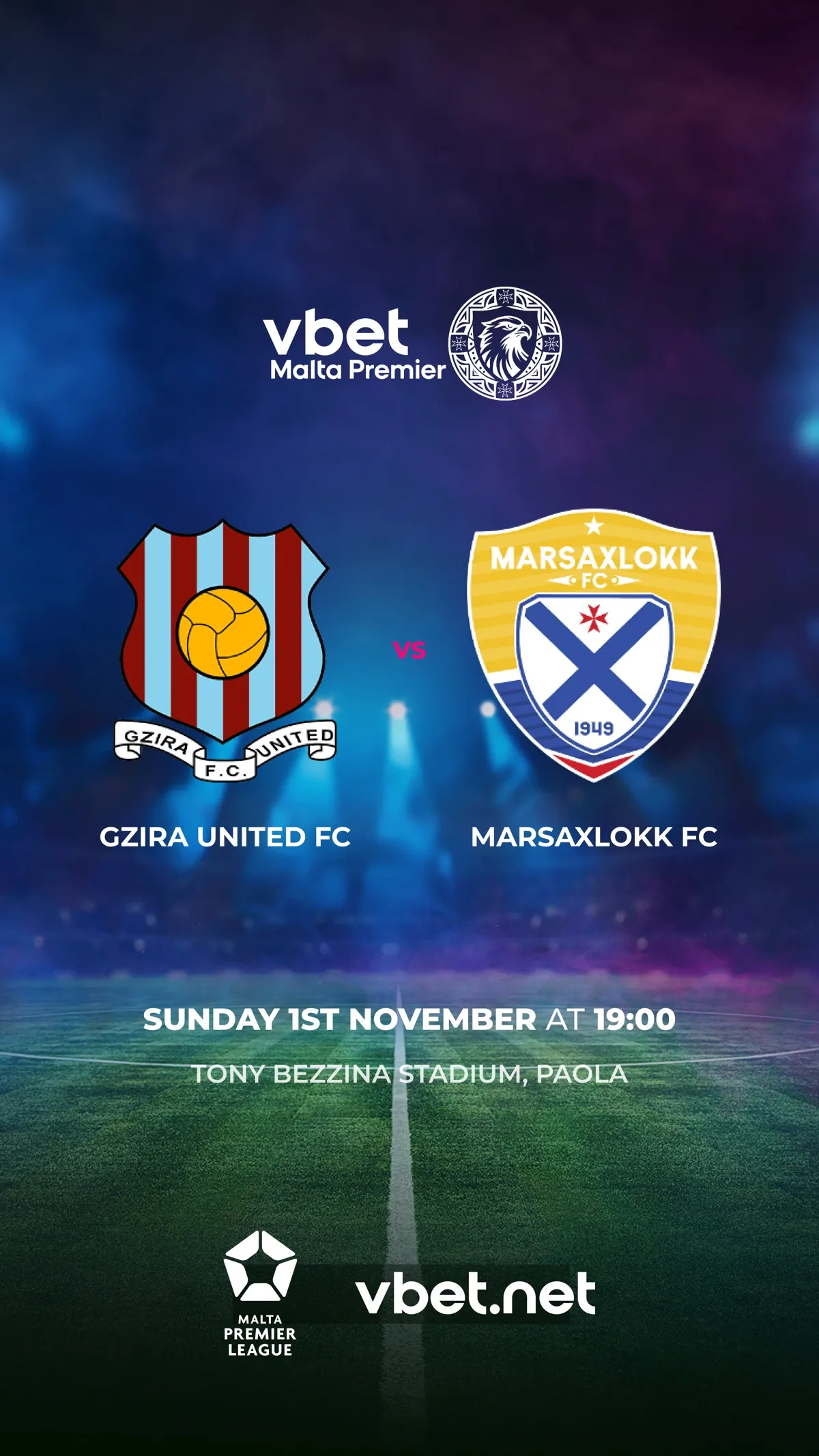 Gzira United FC - Marsaxlokk FC - VBet Malta Premier League 2026/2027