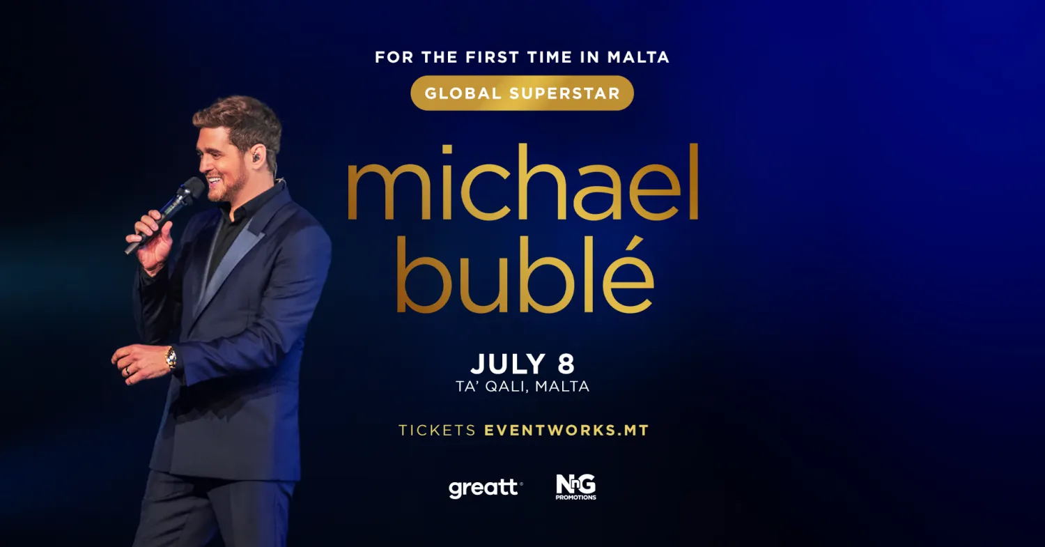 Michael Bublé Live in Concert event in Park Nazzjonali Ta' Qali, Malta