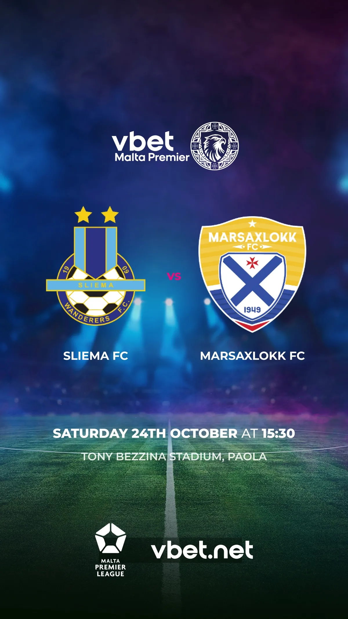 Sliema Wanderers FC - Marsaxlokk FC - VBet Malta Premier League 2026/2027