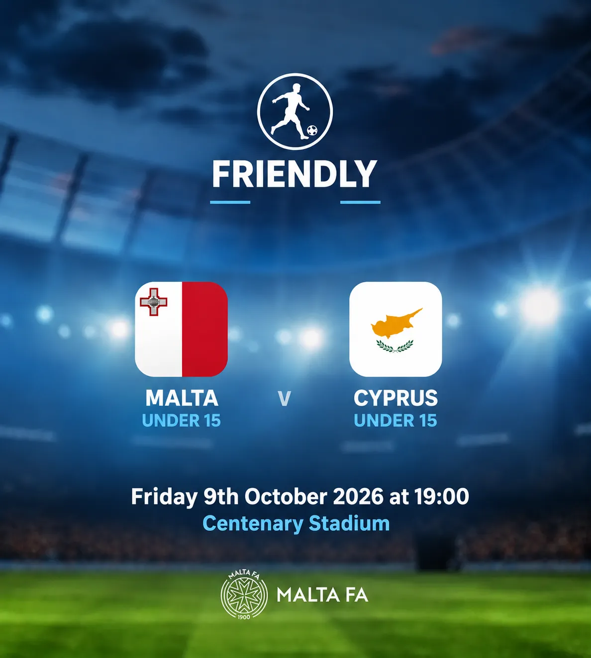 Malta Under 15 - Cyprus Under 15 - Under 15 International Friendlies