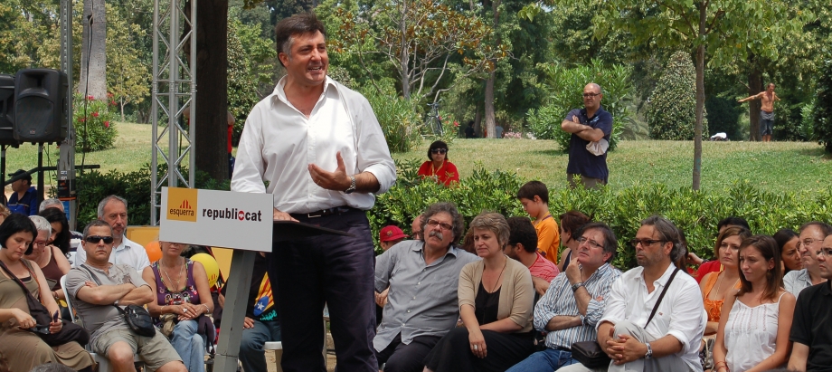 Joan Puigcercós, president d'Esquerra
