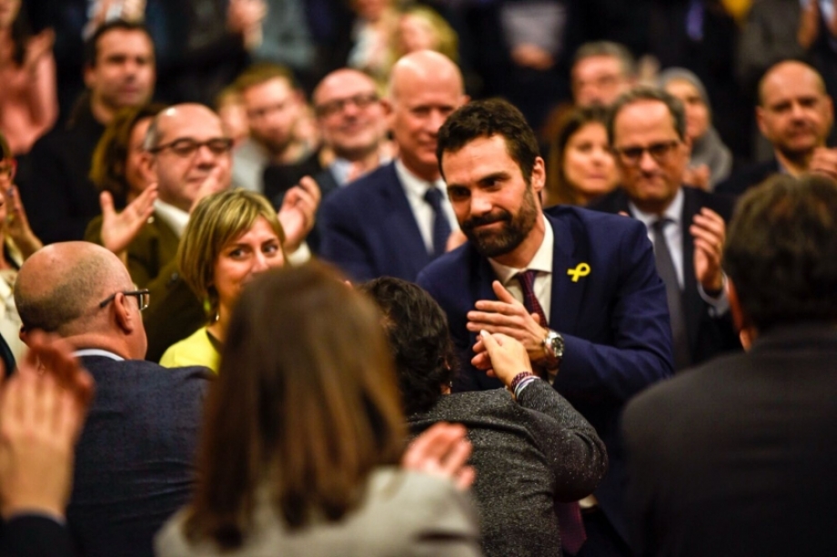 Roger Torrent és escollit President del Parlament | 17 de gener de 2018
