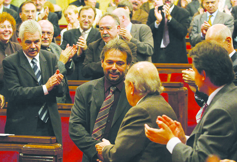 Ernest Benach és escollit President del Parlament de Catalunya | 2003
