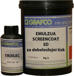 1030631 SCREENCOAT 3D NEW FOR HIGH THICKNESS PRINTING KG.1