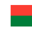 Flag for Madagaskar