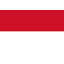 Flag for Indonesien