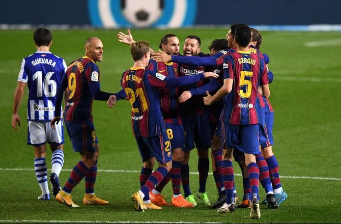 La Liga -Barcelona vil se Brommapojkarna-komet an