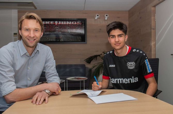 Bundesliga -Sertdemir og Bardghji på fornem liste med de 60 største talenter
