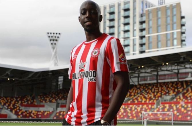 Premier League -Brentford henter congolesisk kantspiller