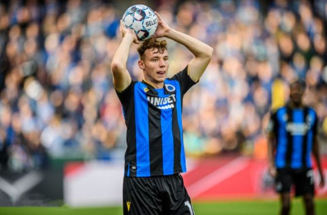Belgien -Club Brugge udlejer Inter-ejet kant