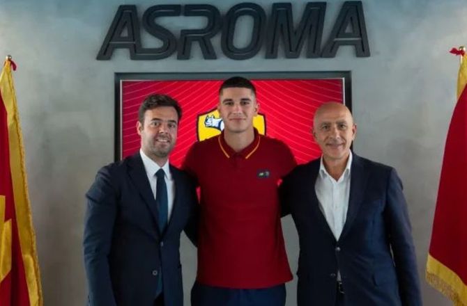 Serie A -Glæde i Roma - forlænger med stort talent
