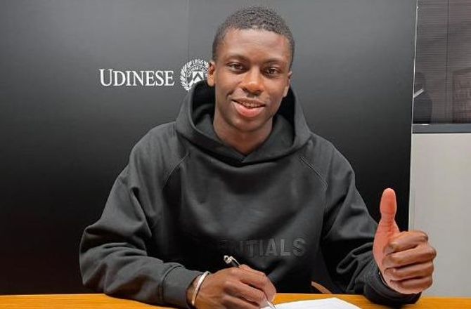 Serie A -Kom til klubben i sommer: Udinese forlænger med Guessand