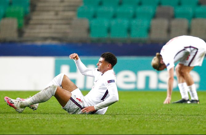 EM U21 -England er tæt på exit i U21-EM efter nedtur