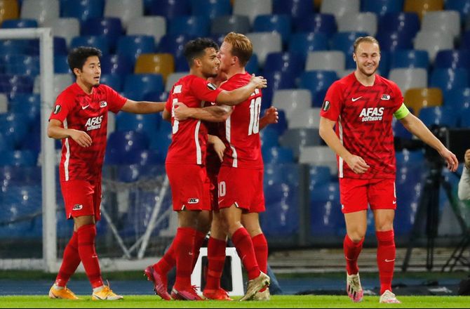 ECL -AZ Alkmaar har fået ændret straf efter fanballade