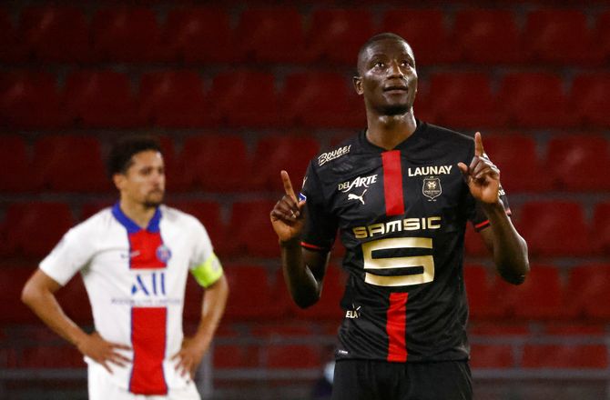 Ligue 1 -PSG kvajede sig i fransk mesterskabskamp