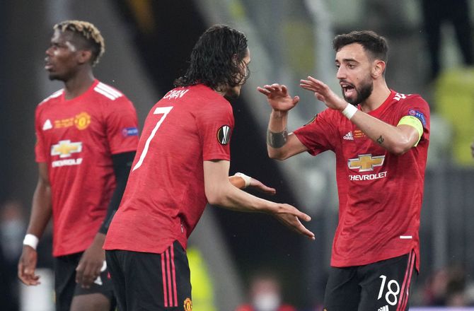 Manchester United -Tre nomineret til årets spiller i Europa League