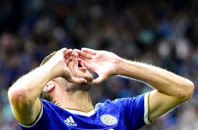 Premier League -Vardy blev matchvinder i Vestergaard-debut