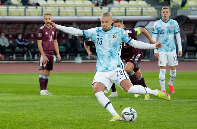 VM -Norge tog sikker sejr ude mod Letland